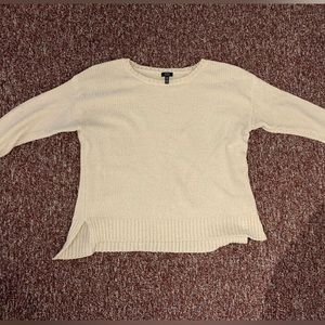 Jones, Long Sleeve Sweater, White, Size 1X